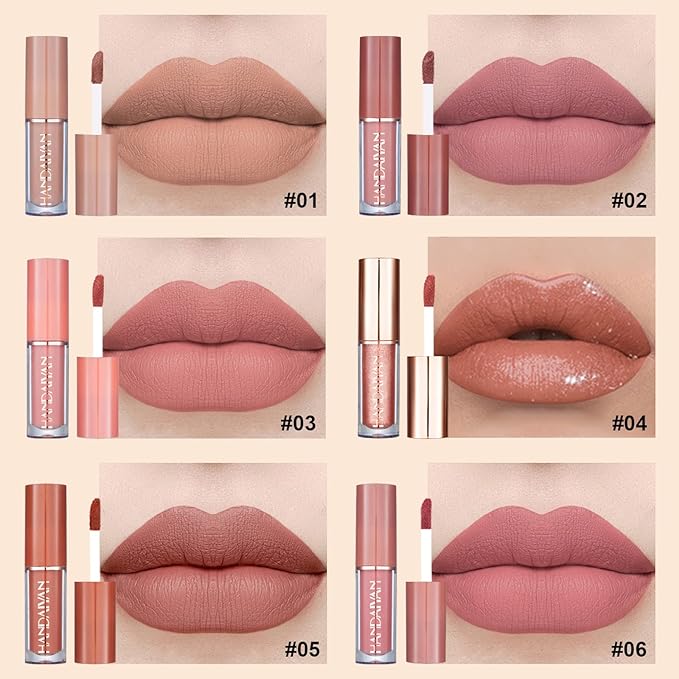 Handaiyan 12 Pcs Velvet Matte Liquid Lipstick Set