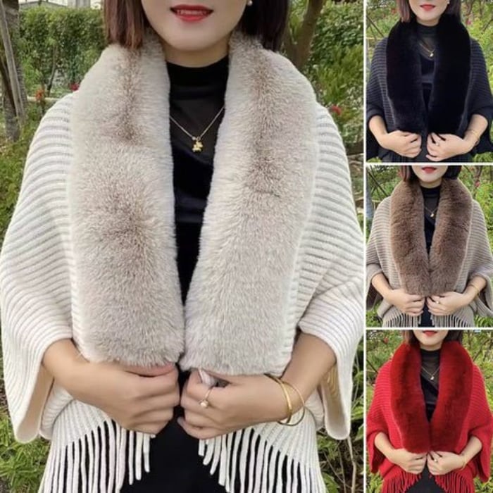 Loose Thickened Shawl Coat